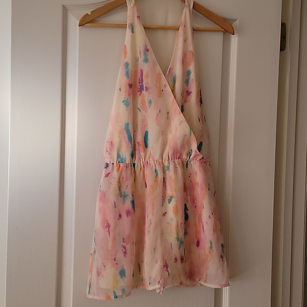 Tye dye one piece dress